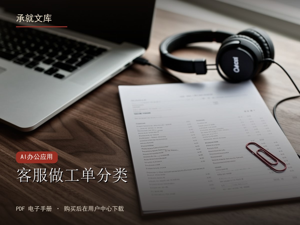 客服做工单分类