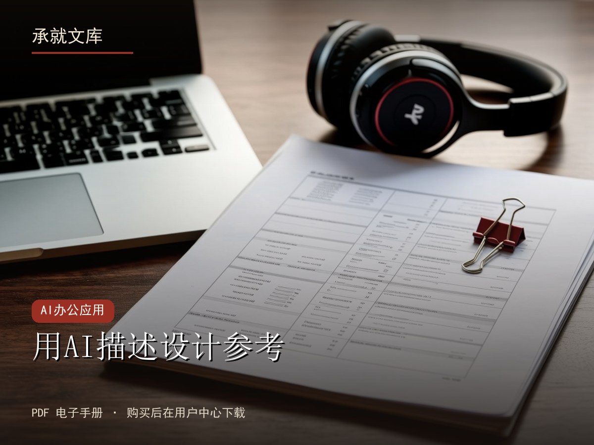 用AI描述设计参考