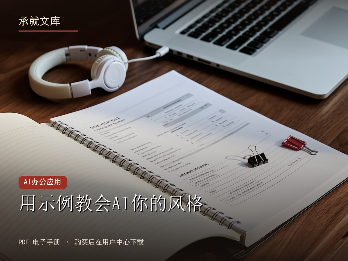 用示例教会AI你的风格