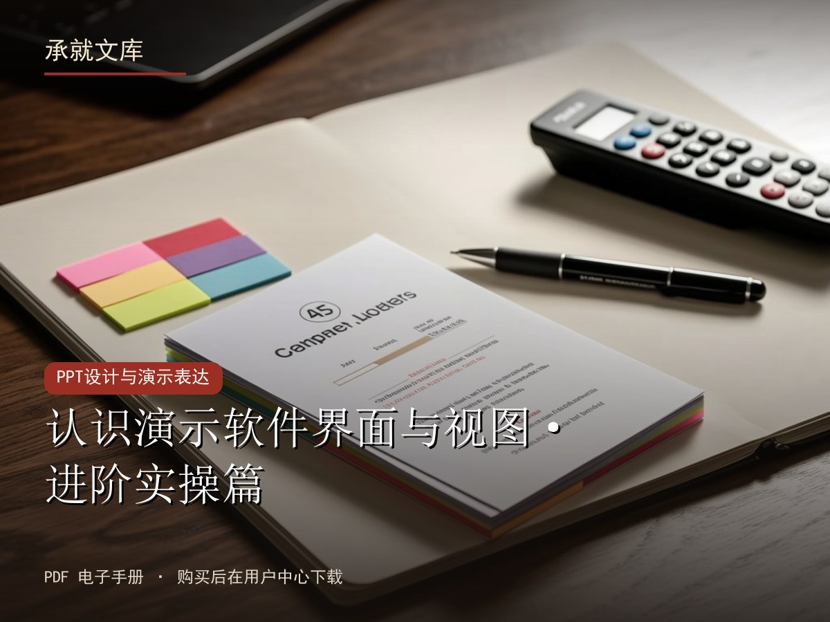 认识演示软件界面与视图·进阶实操篇