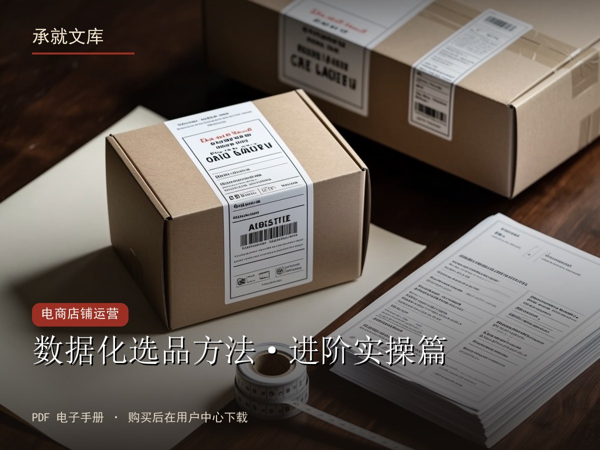 数据化选品方法·进阶实操篇