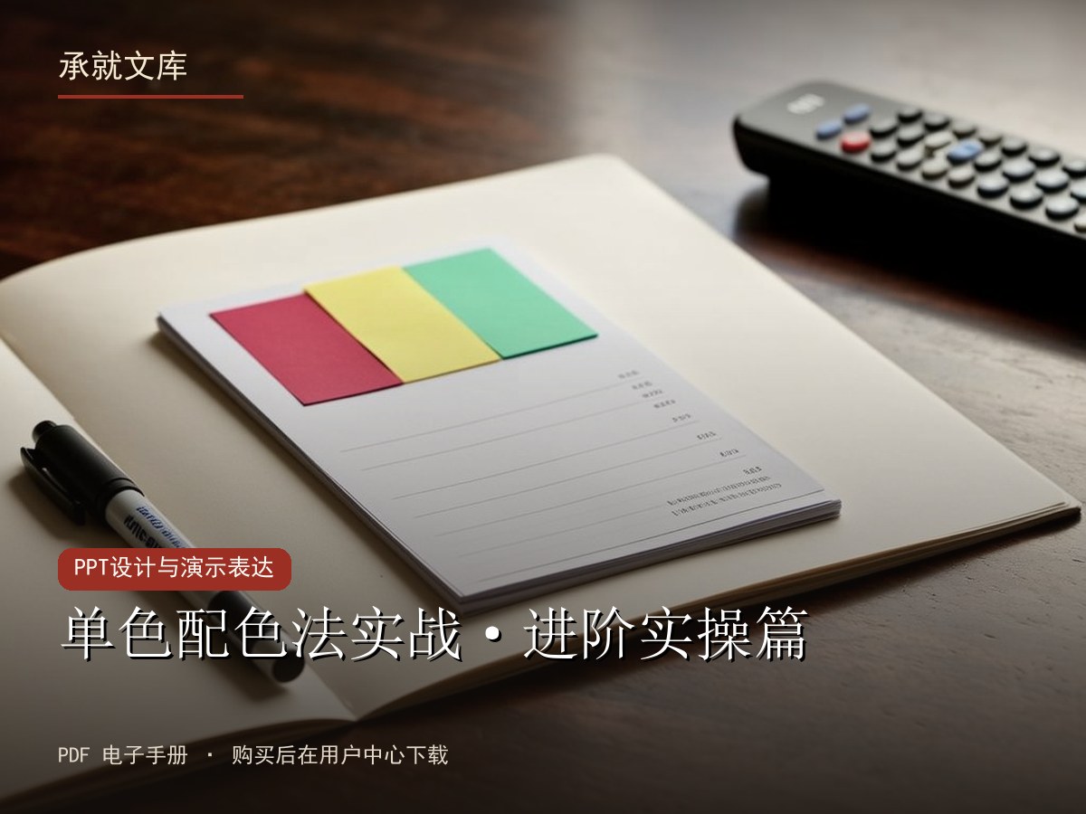 单色配色法实战·进阶实操篇