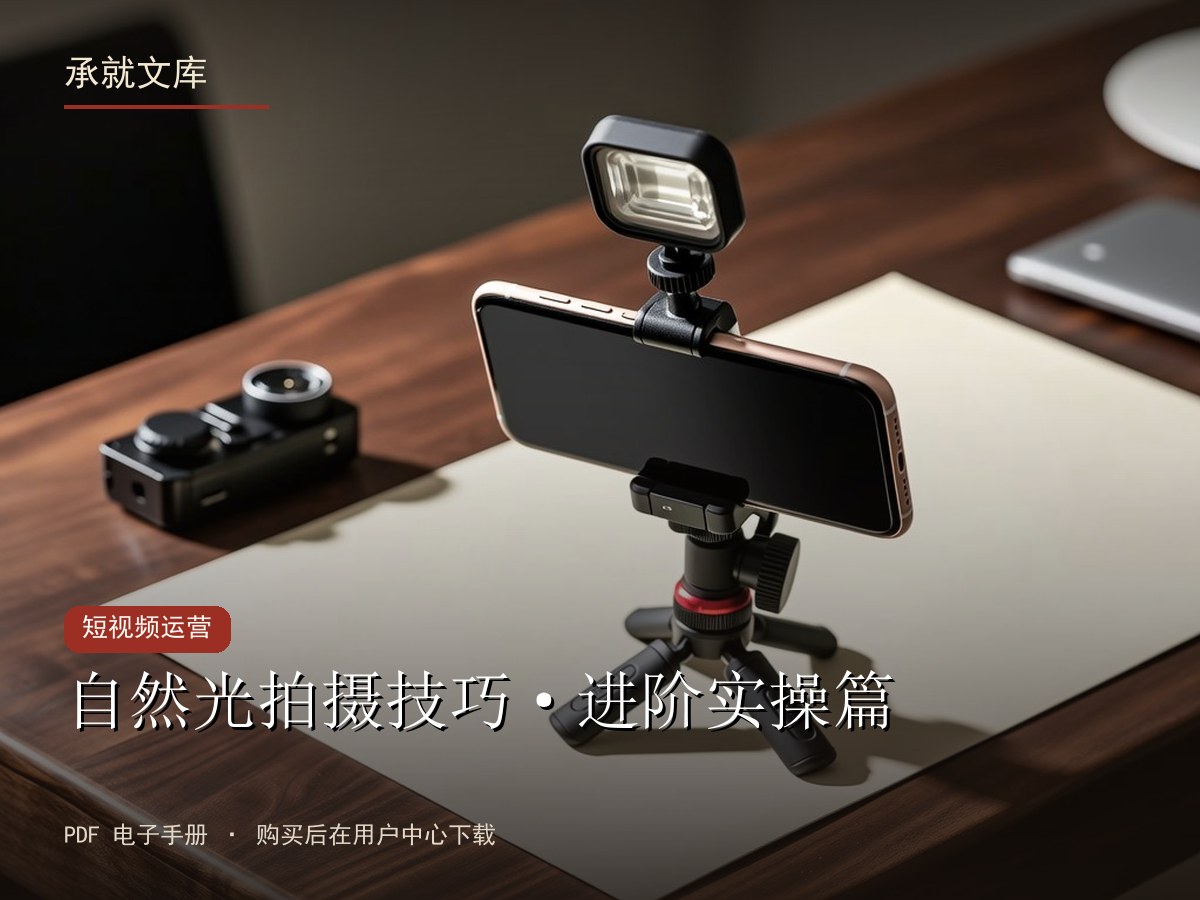 自然光拍摄技巧·进阶实操篇
