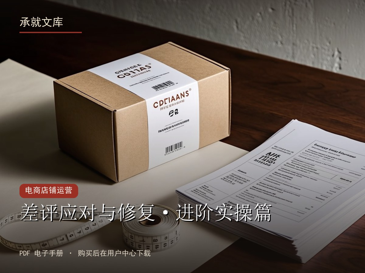 差评应对与修复·进阶实操篇