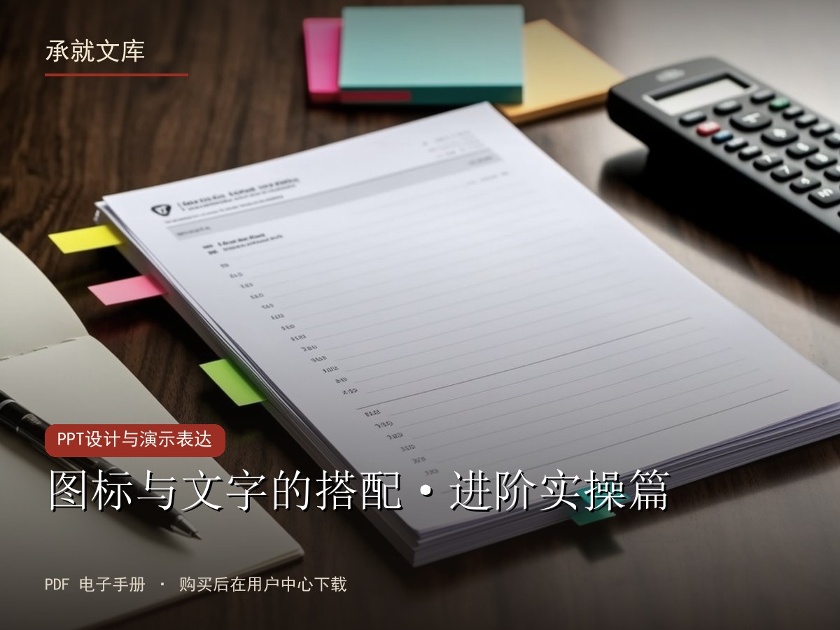 图标与文字的搭配·进阶实操篇