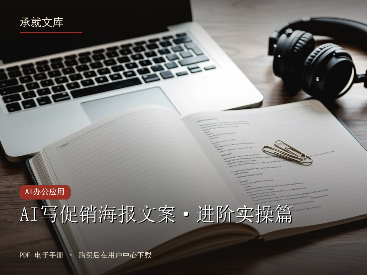 AI写促销海报文案·进阶实操篇