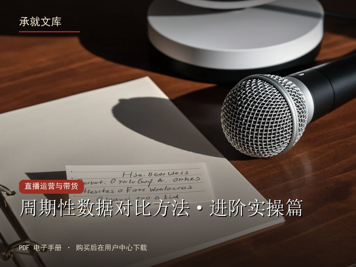 周期性数据对比方法·进阶实操篇
