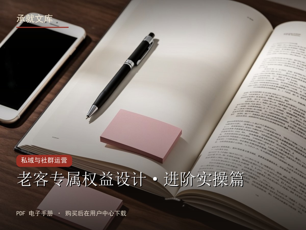 老客专属权益设计·进阶实操篇