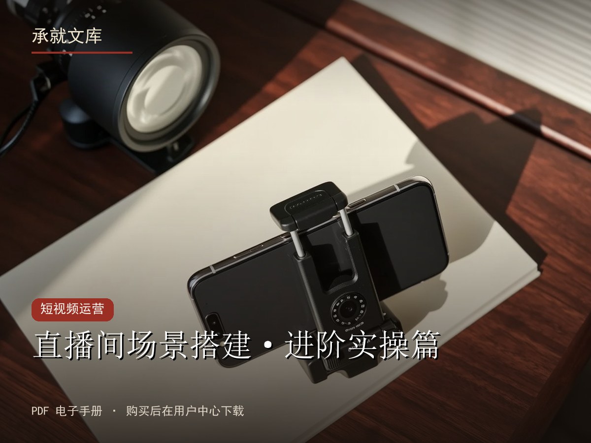 直播间场景搭建·进阶实操篇