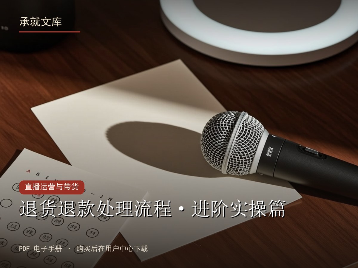 退货退款处理流程·进阶实操篇