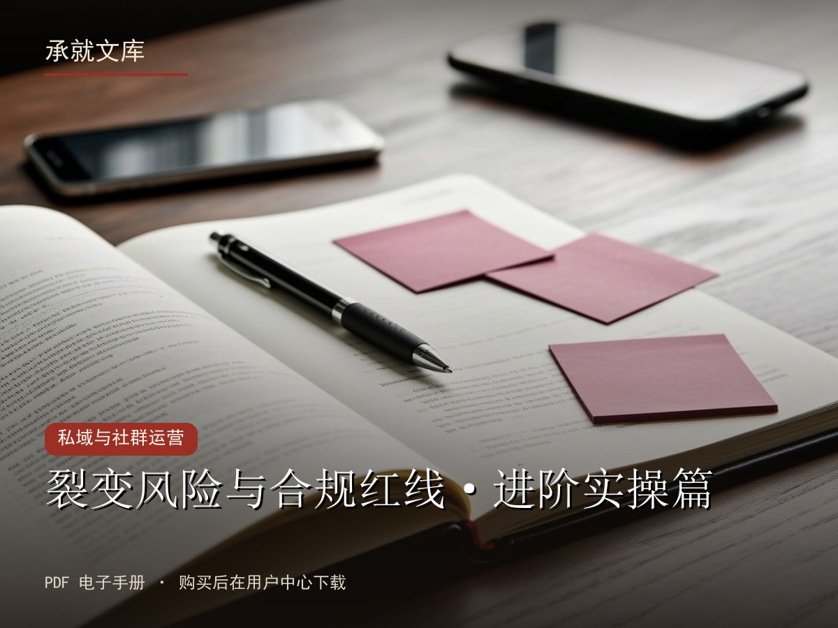裂变风险与合规红线·进阶实操篇