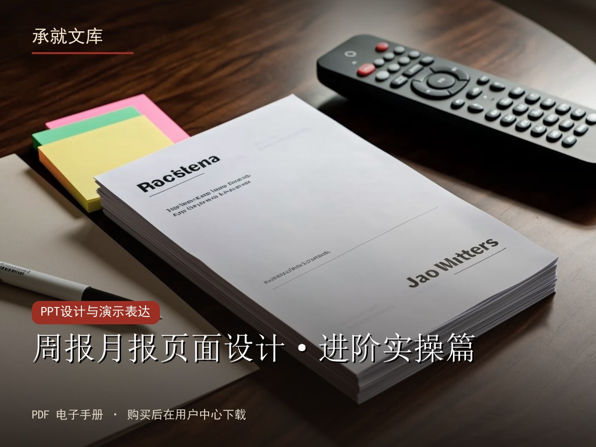 周报月报页面设计·进阶实操篇