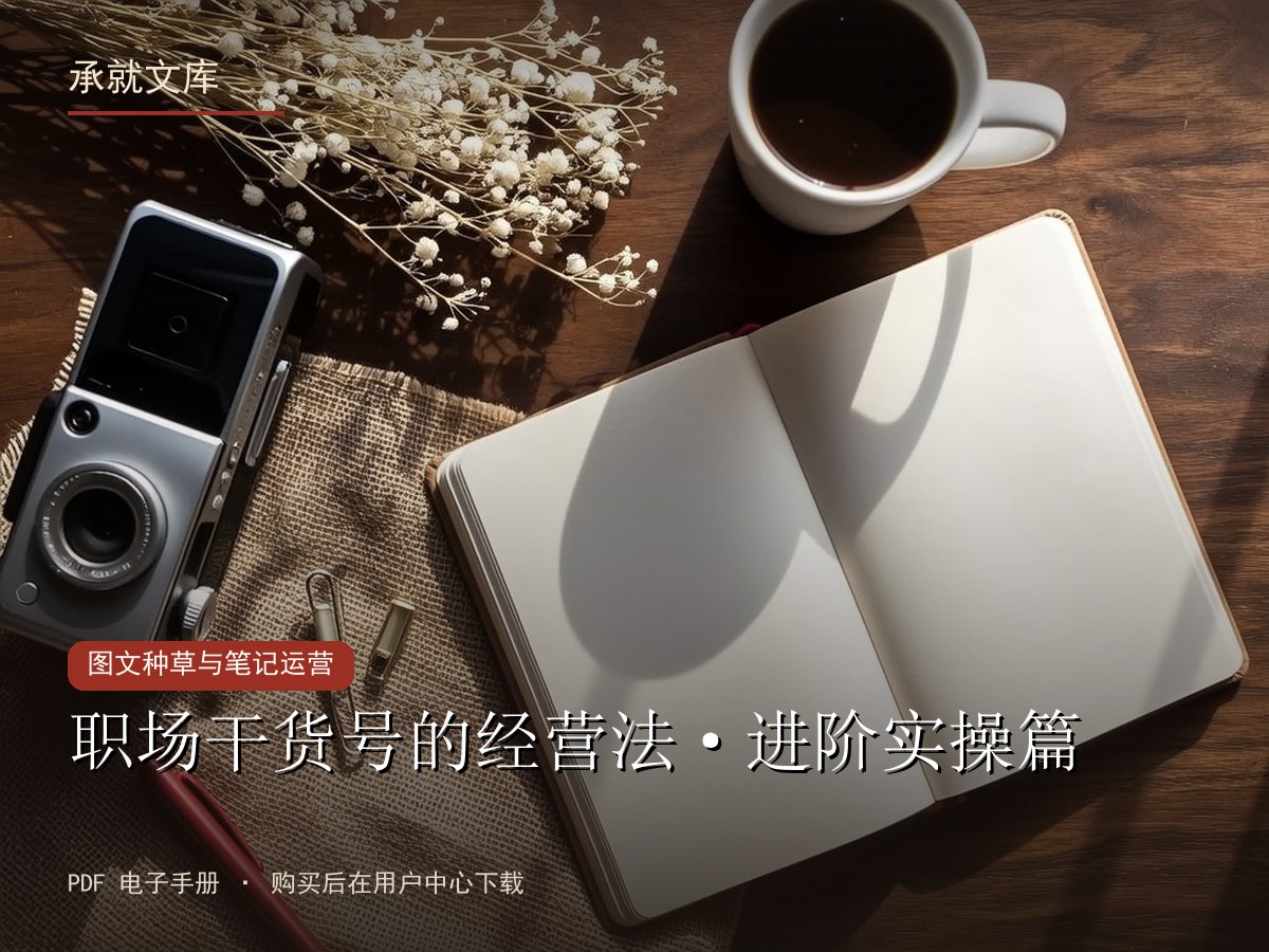 职场干货号的经营法·进阶实操篇