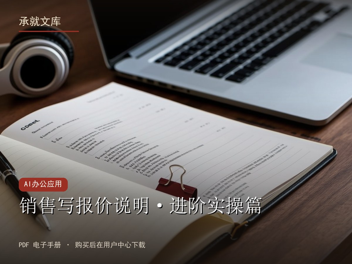 销售写报价说明·进阶实操篇