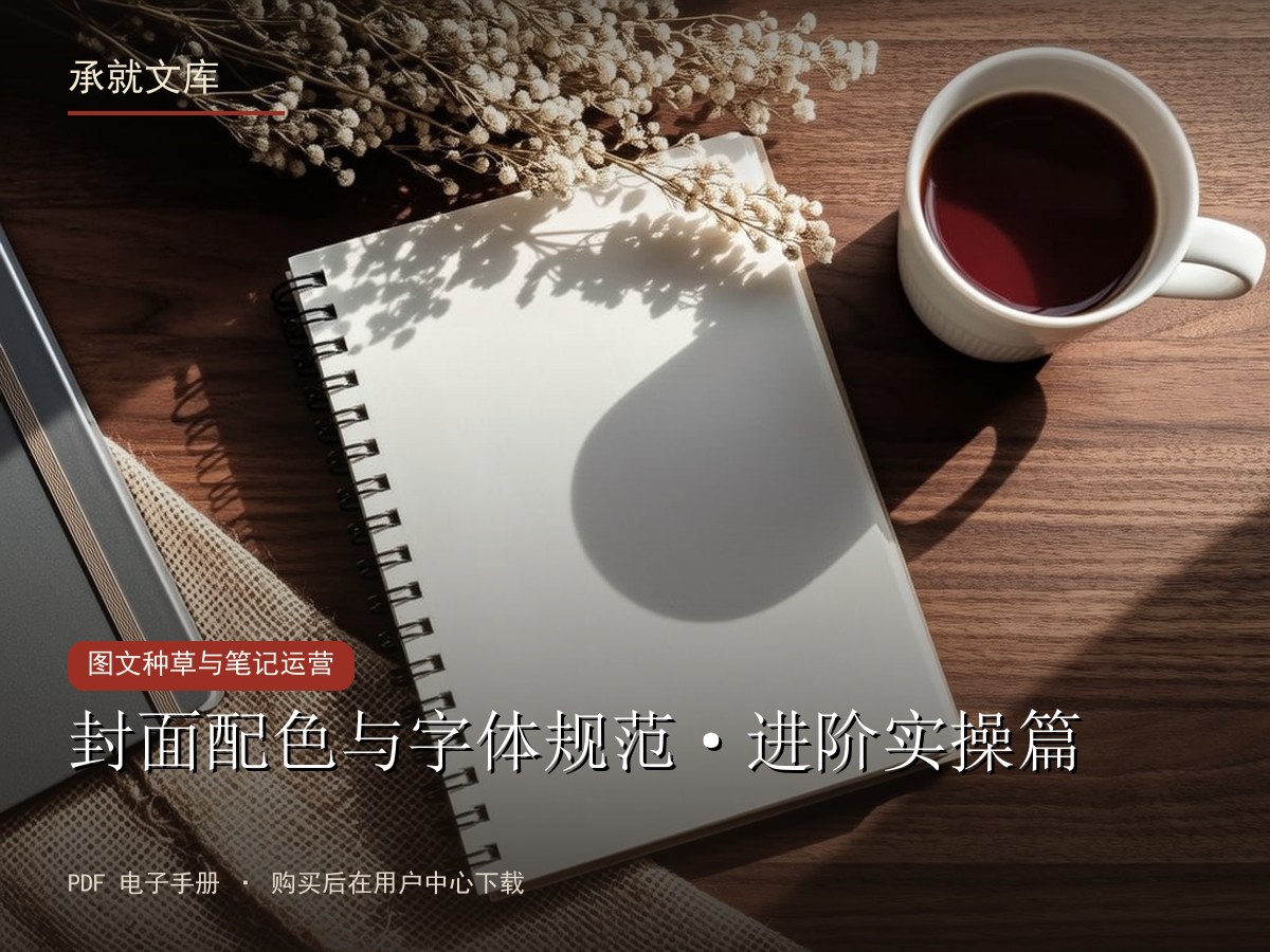 封面配色与字体规范·进阶实操篇
