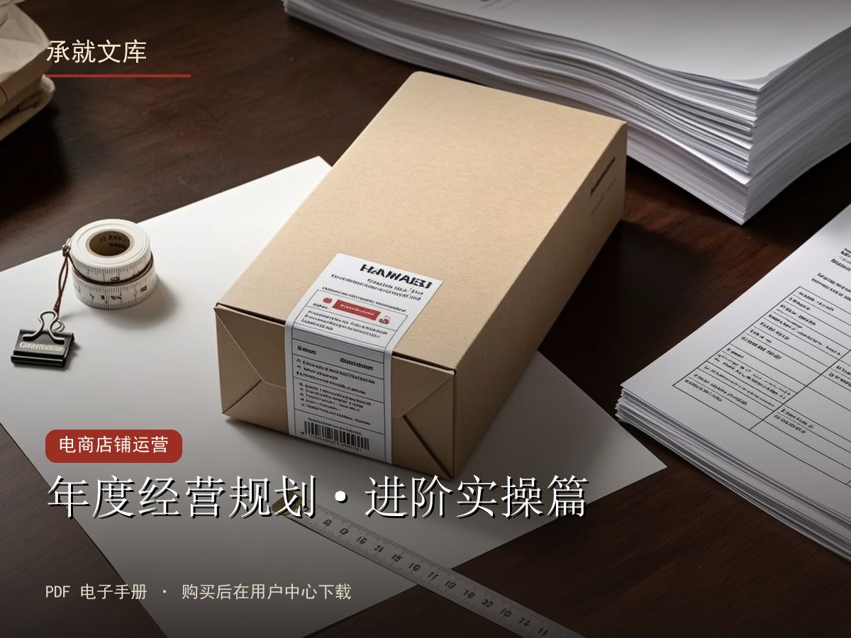 年度经营规划·进阶实操篇