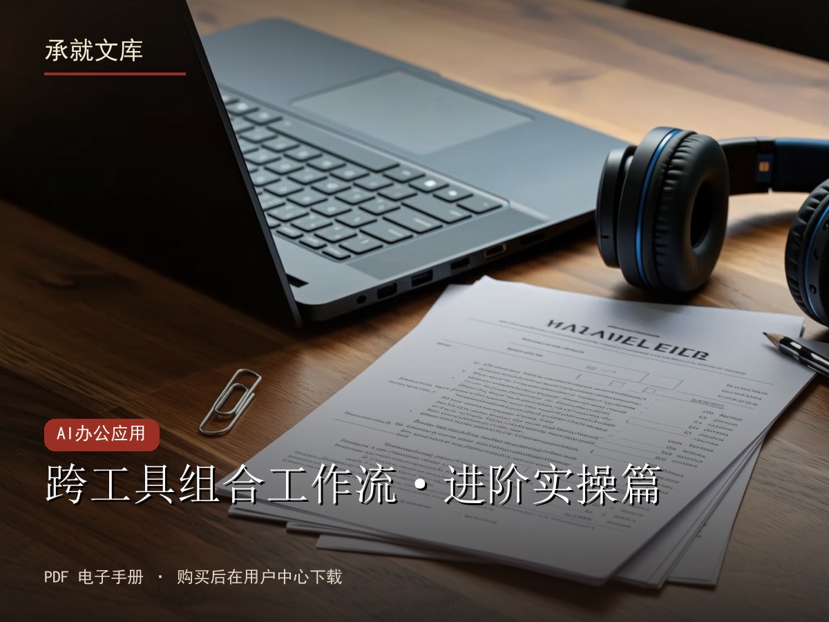 跨工具组合工作流·进阶实操篇