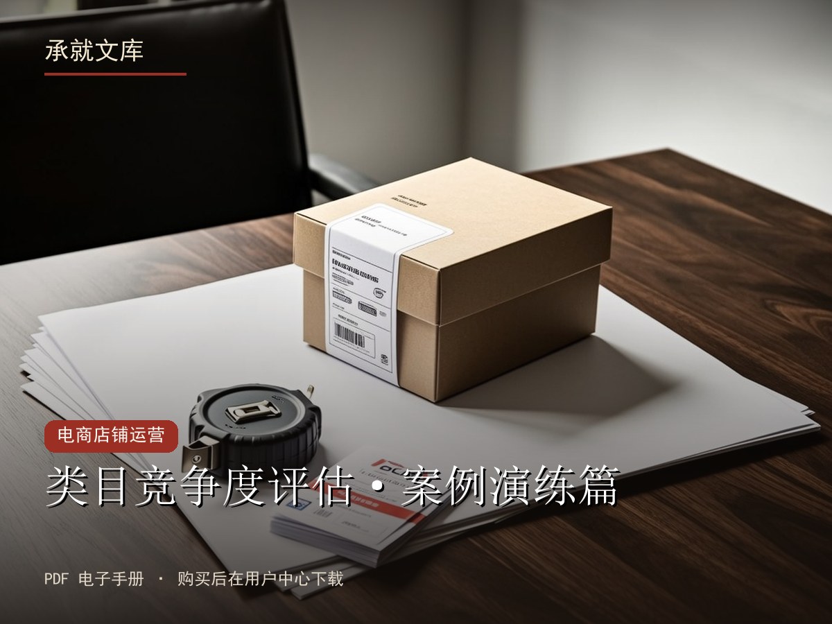 类目竞争度评估·案例演练篇