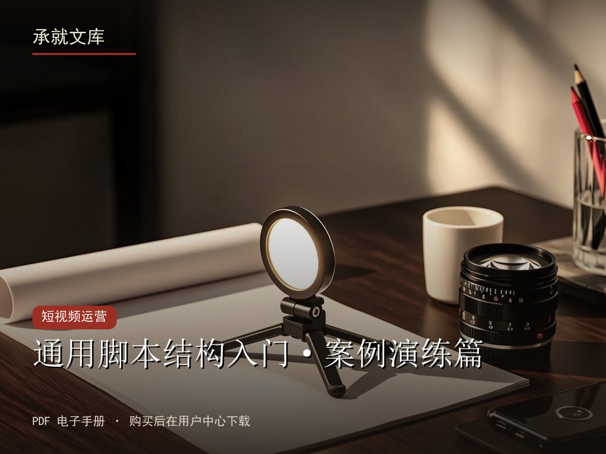 通用脚本结构入门·案例演练篇
