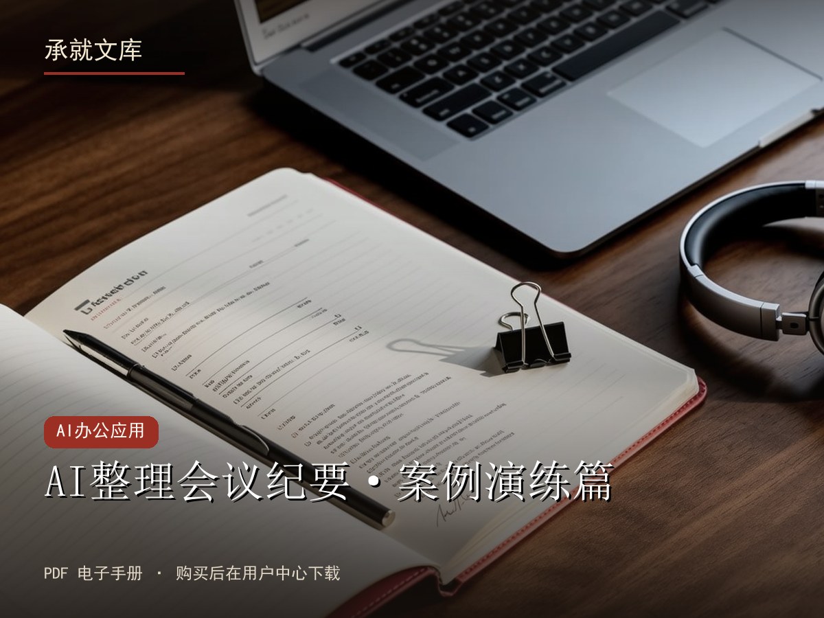 AI整理会议纪要·案例演练篇