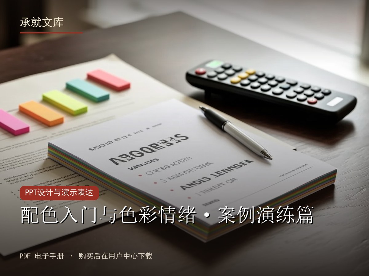 配色入门与色彩情绪·案例演练篇