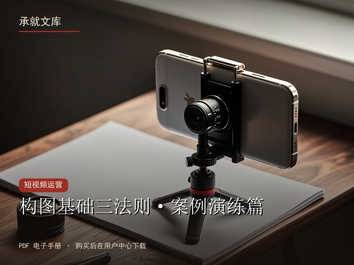 构图基础三法则·案例演练篇