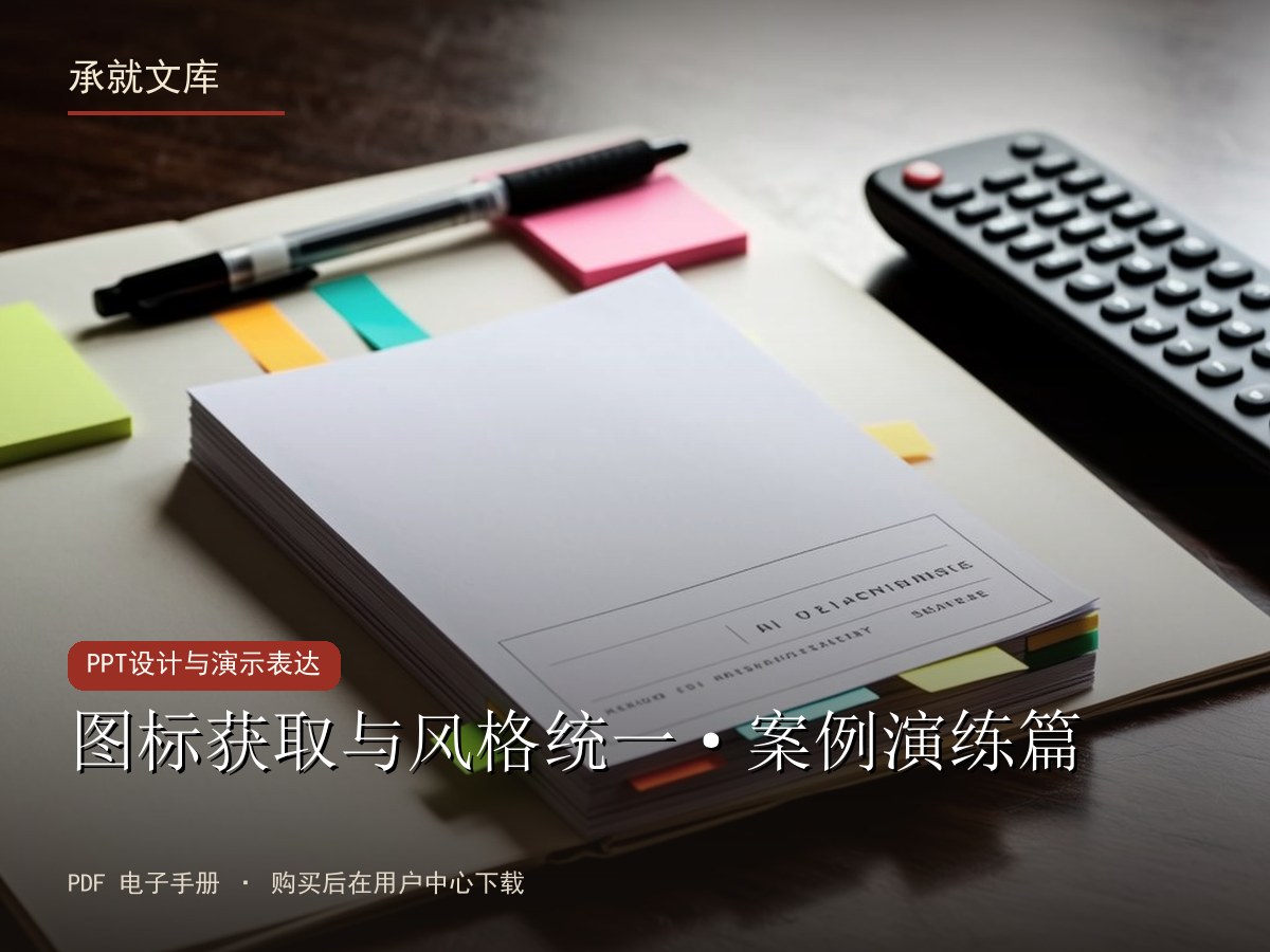 图标获取与风格统一·案例演练篇
