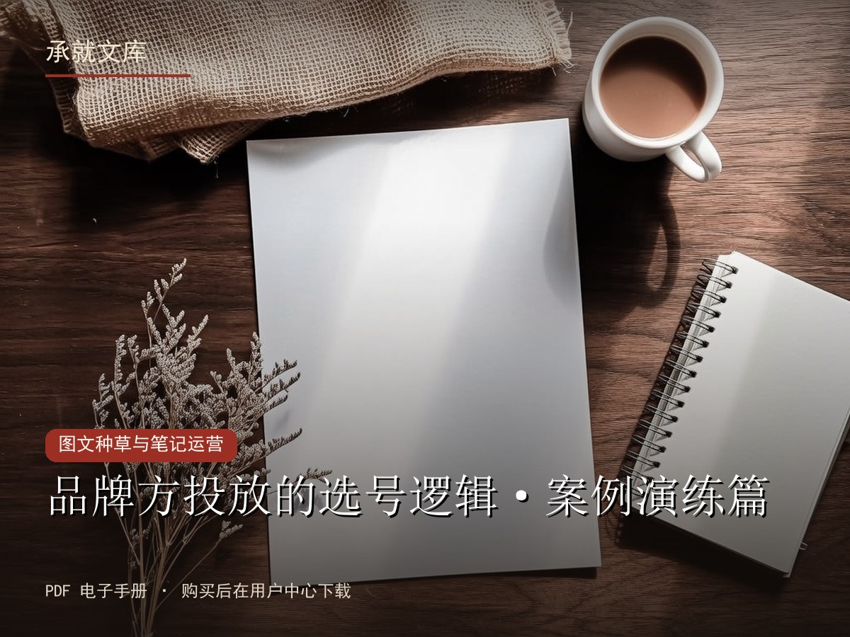 品牌方投放的选号逻辑·案例演练篇
