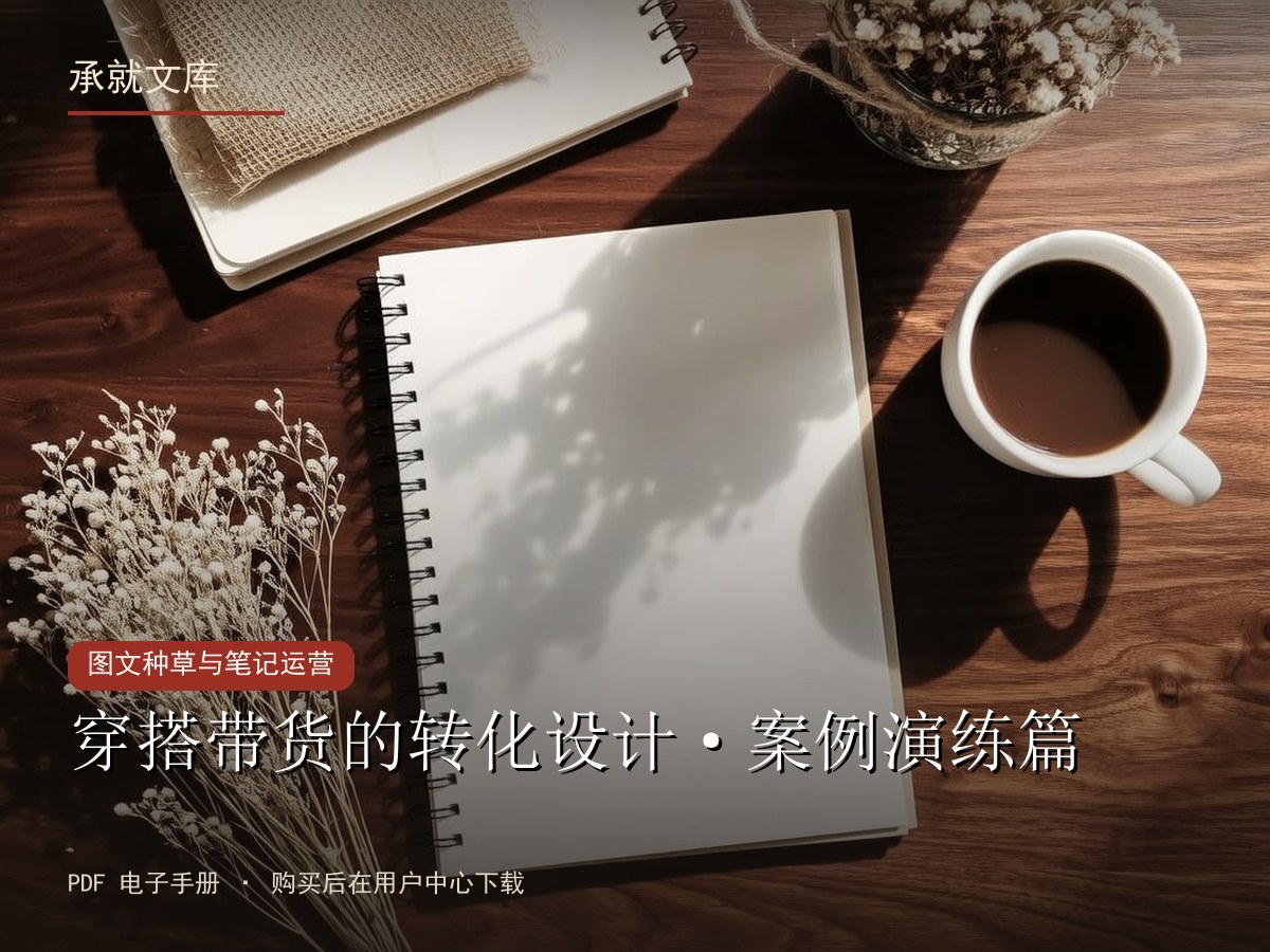 穿搭带货的转化设计·案例演练篇