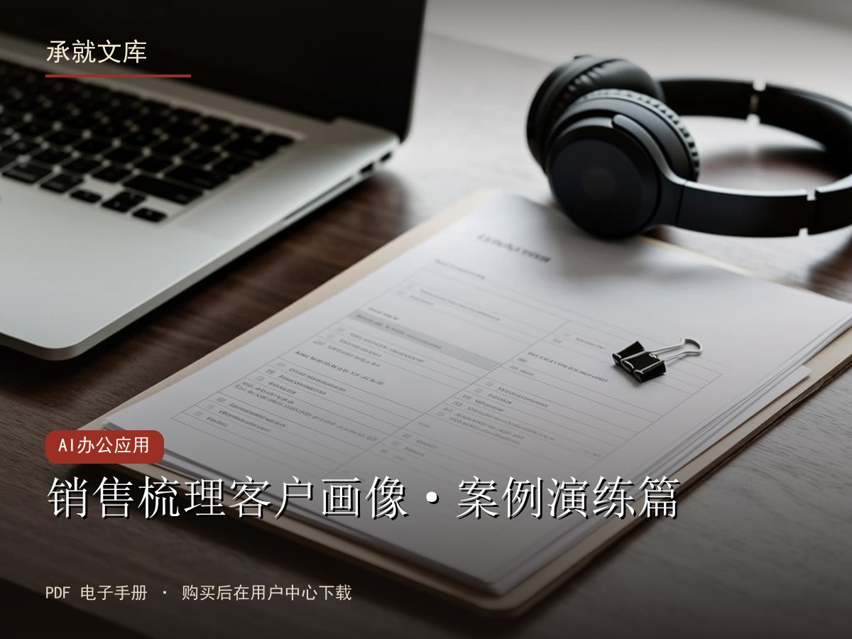 销售梳理客户画像·案例演练篇