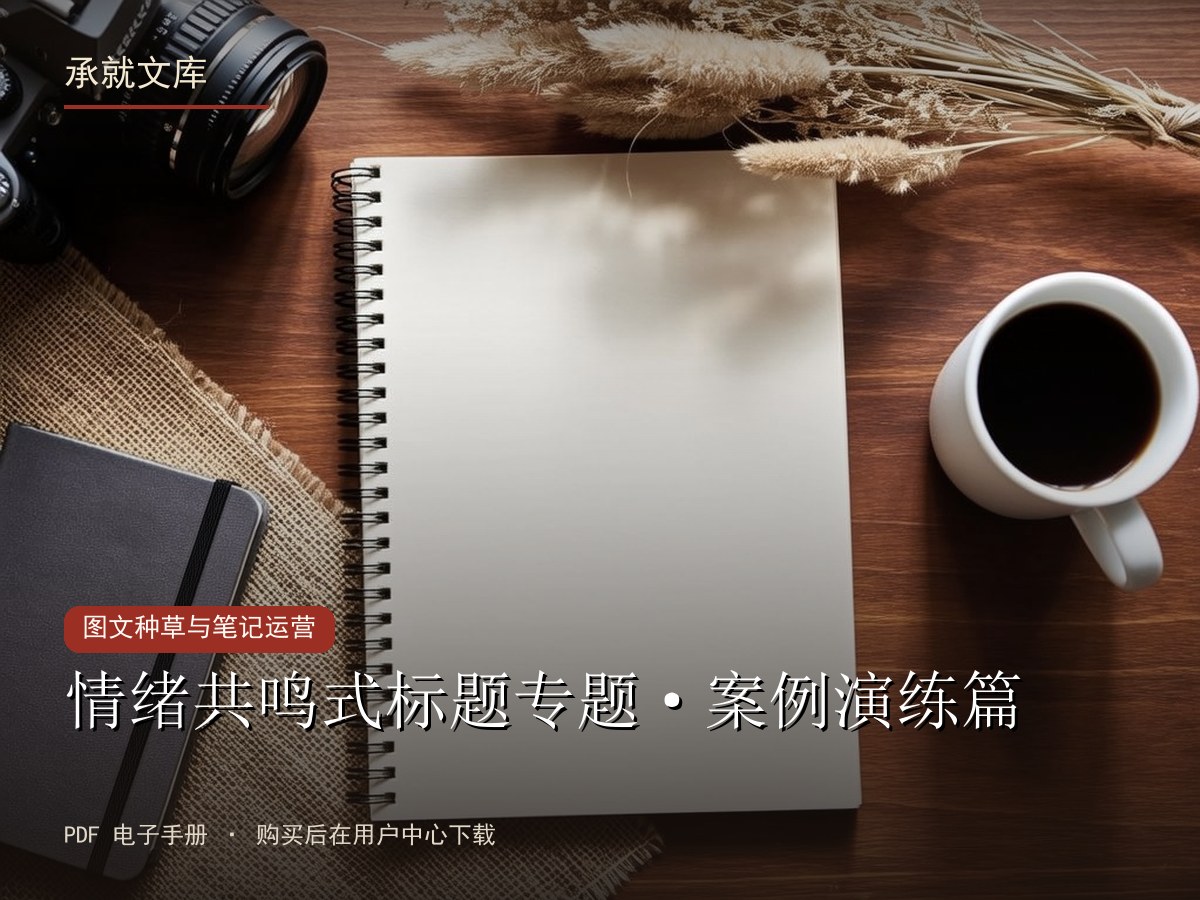 情绪共鸣式标题专题·案例演练篇