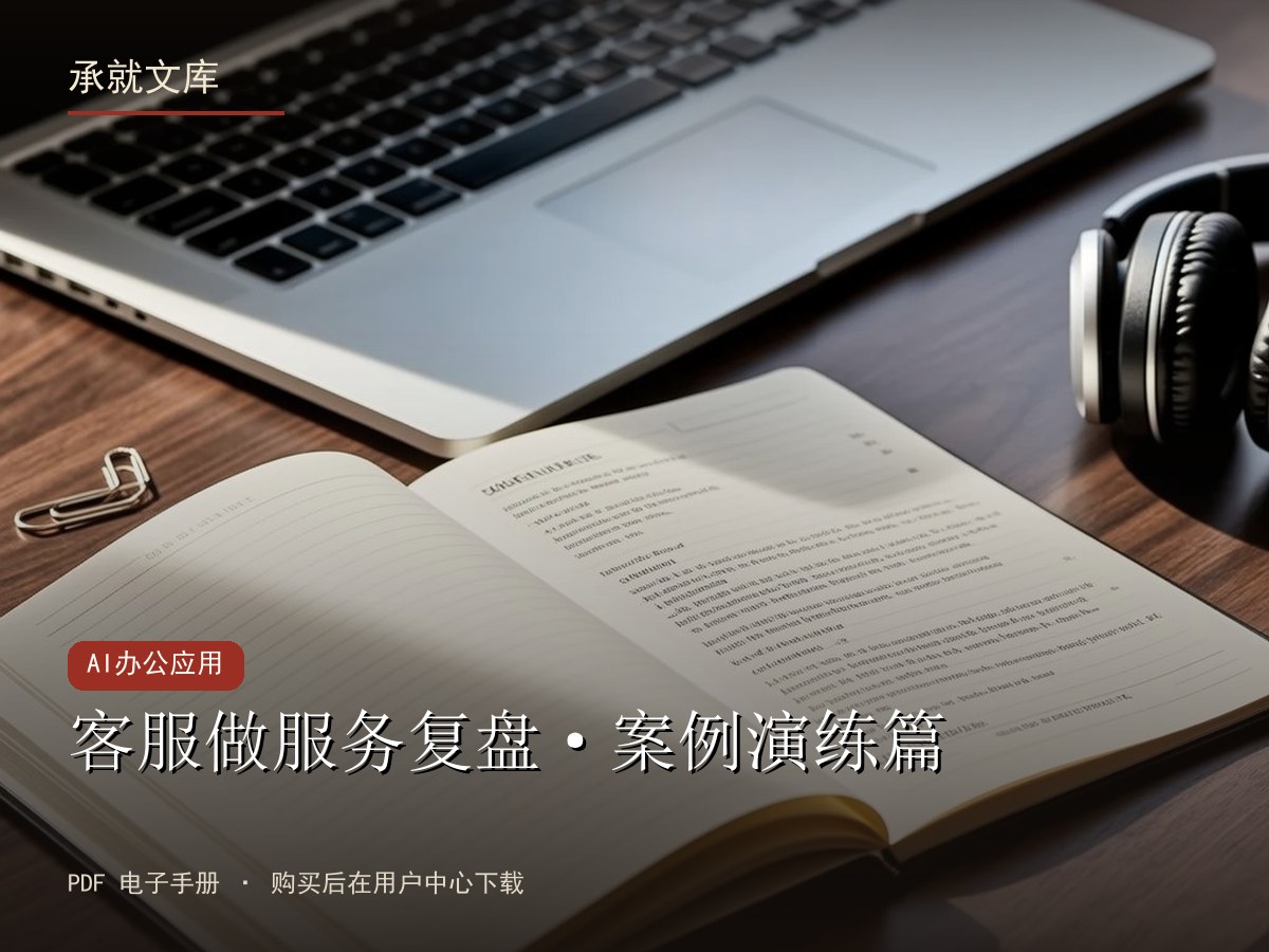 客服做服务复盘·案例演练篇