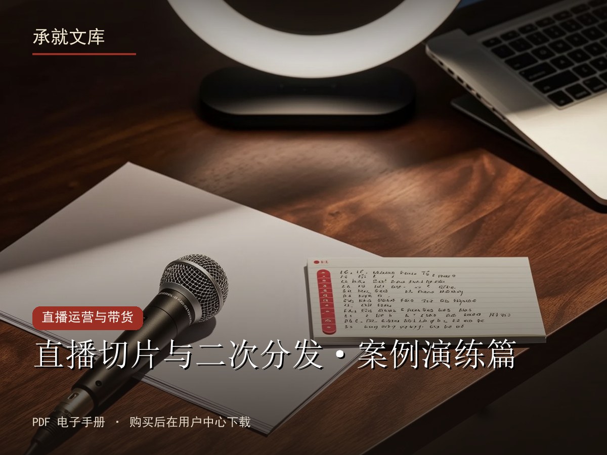 直播切片与二次分发·案例演练篇