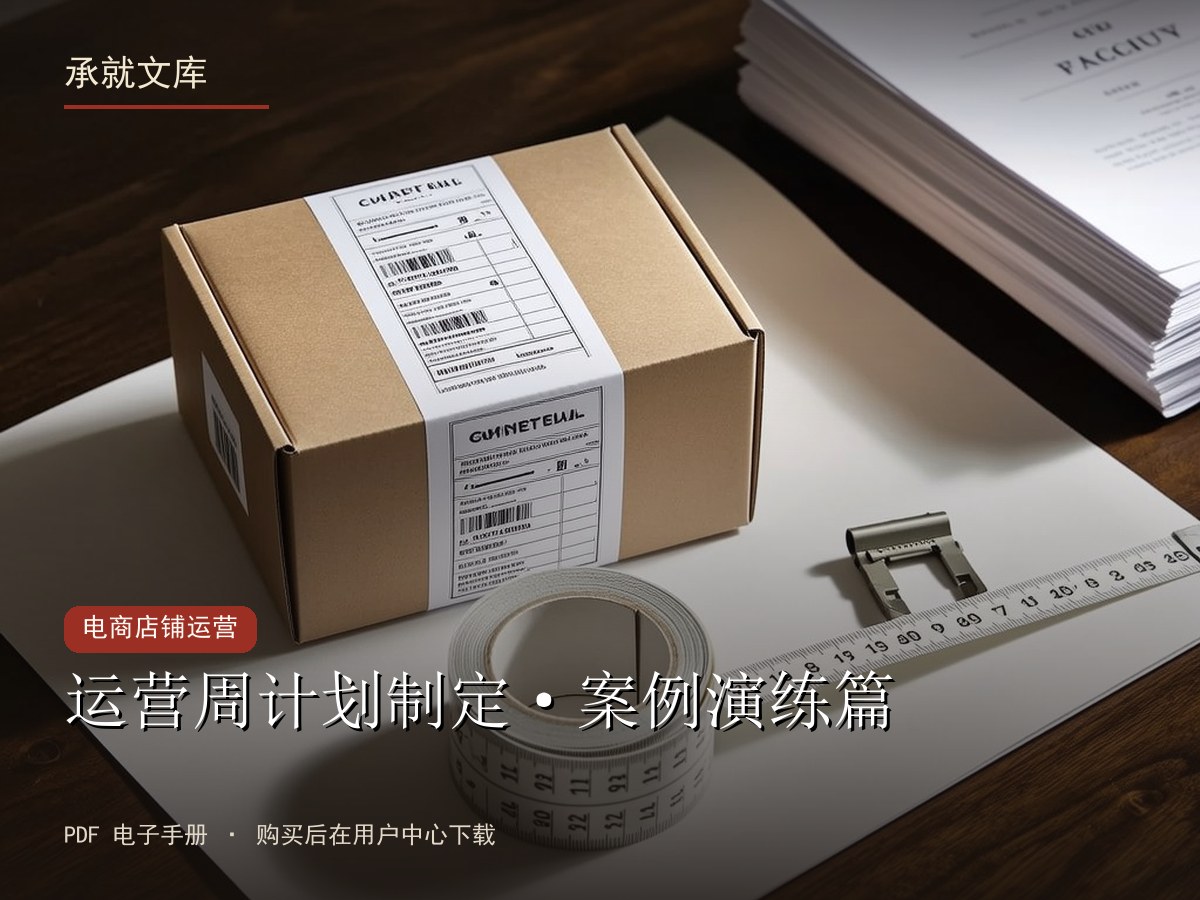 运营周计划制定·案例演练篇