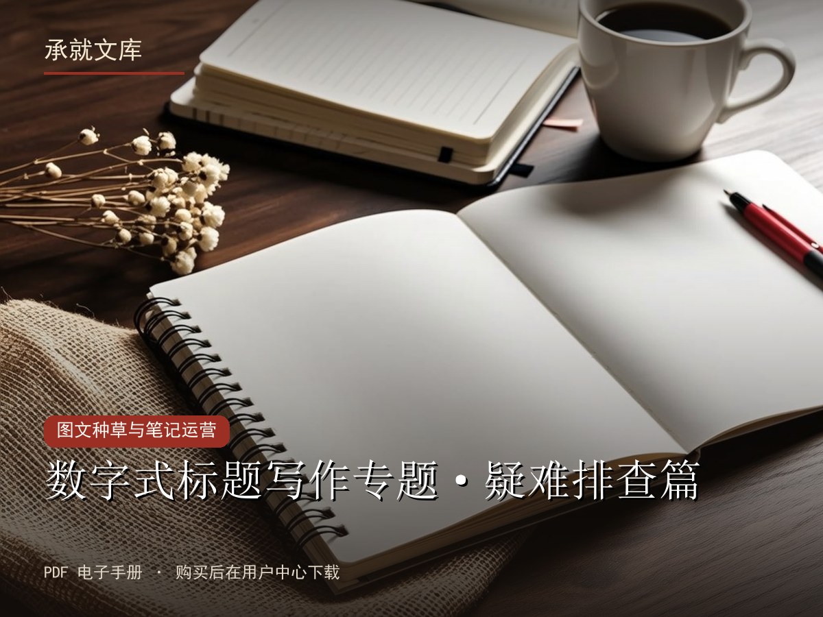 数字式标题写作专题·疑难排查篇
