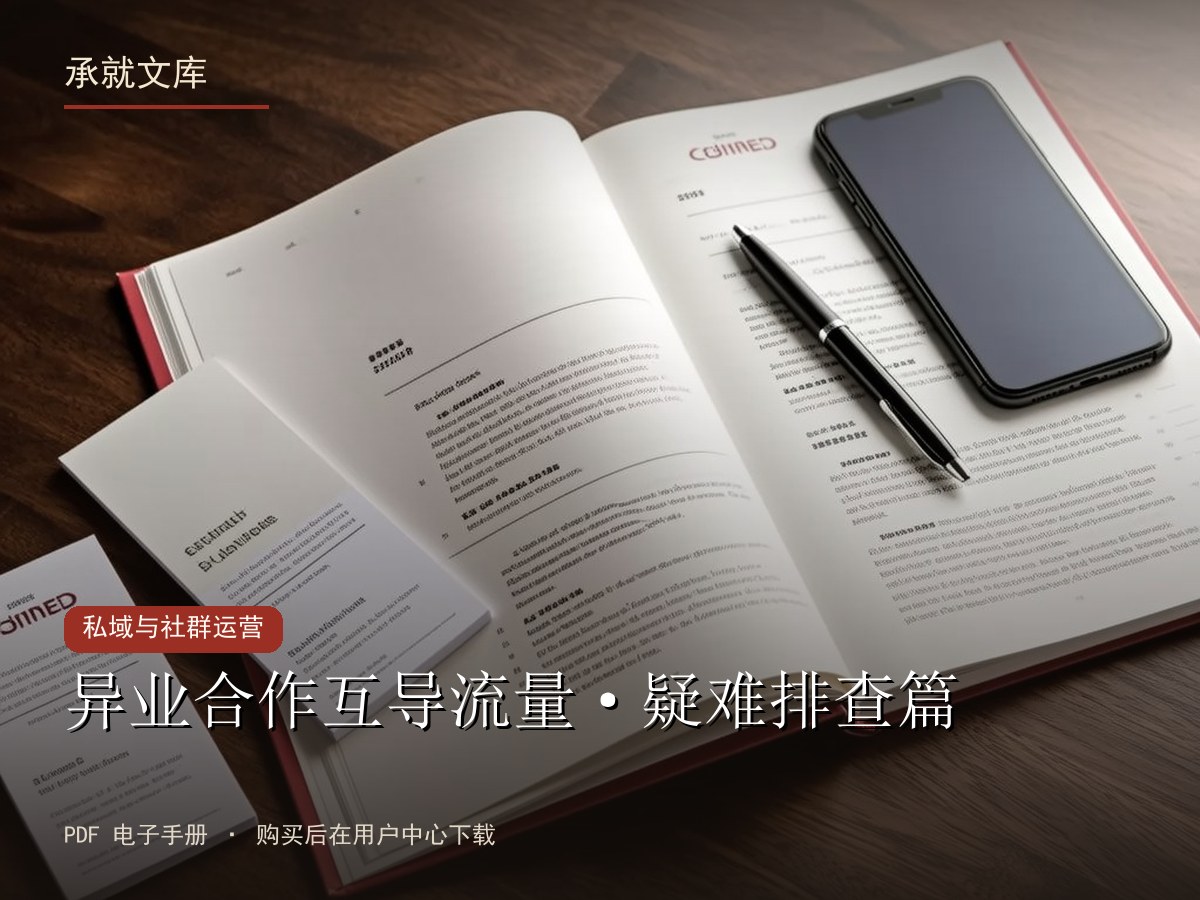 异业合作互导流量·疑难排查篇