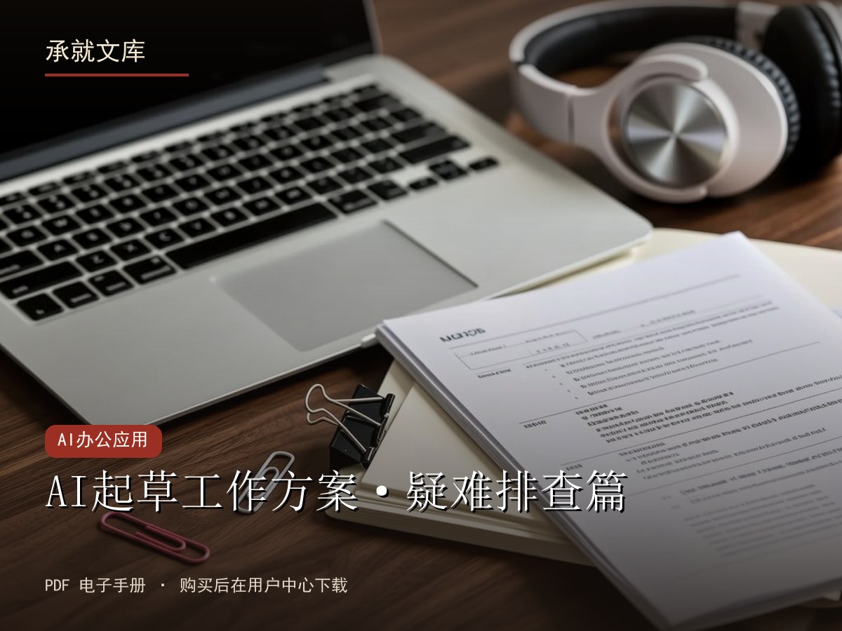 AI起草工作方案·疑难排查篇