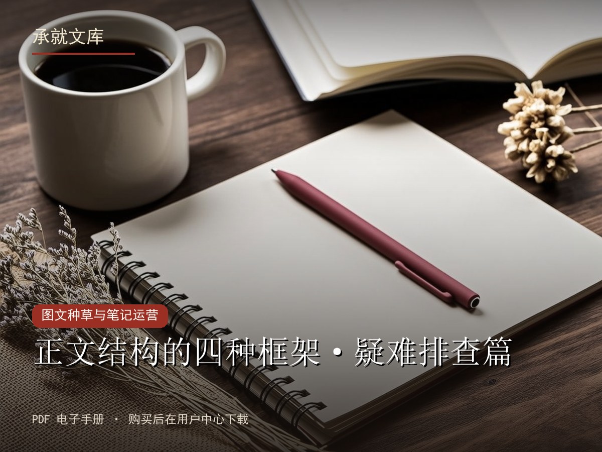 正文结构的四种框架·疑难排查篇