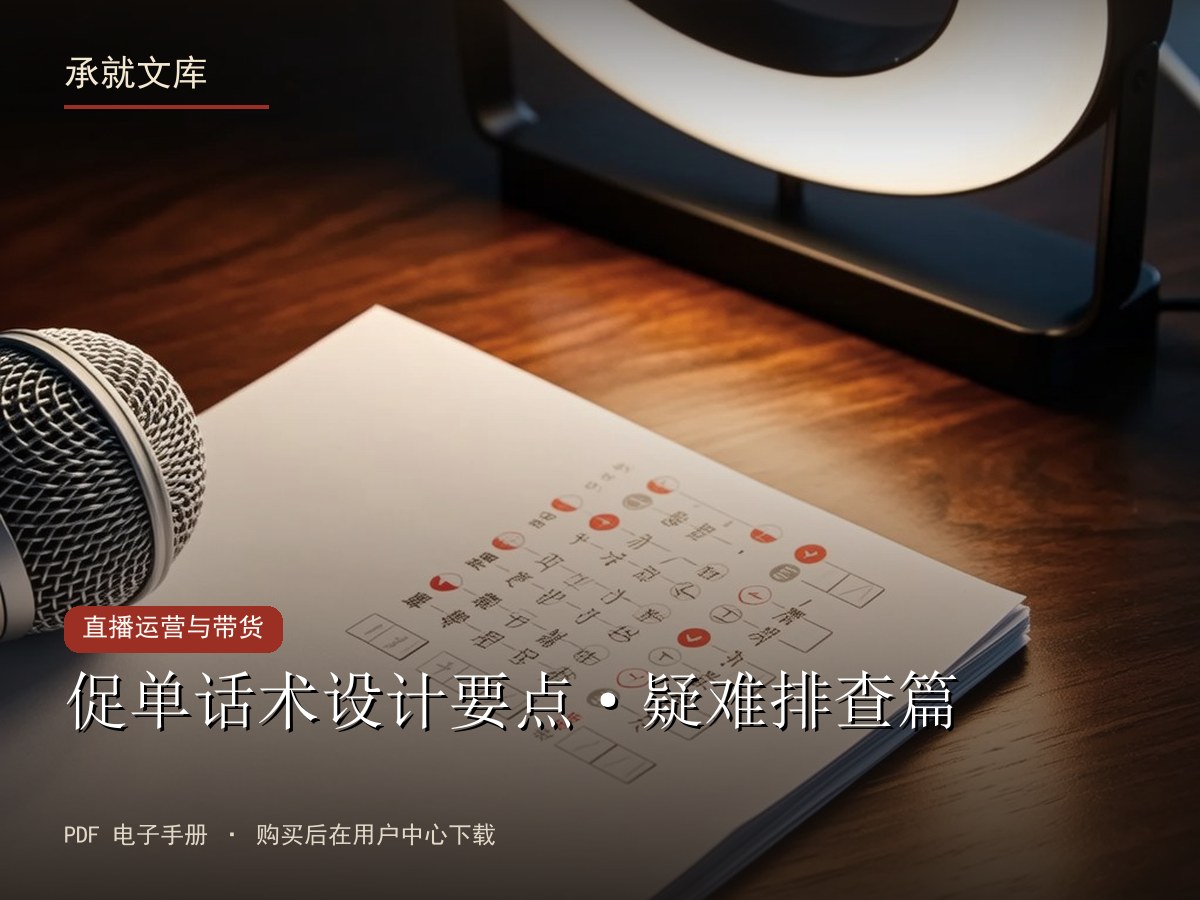 促单话术设计要点·疑难排查篇