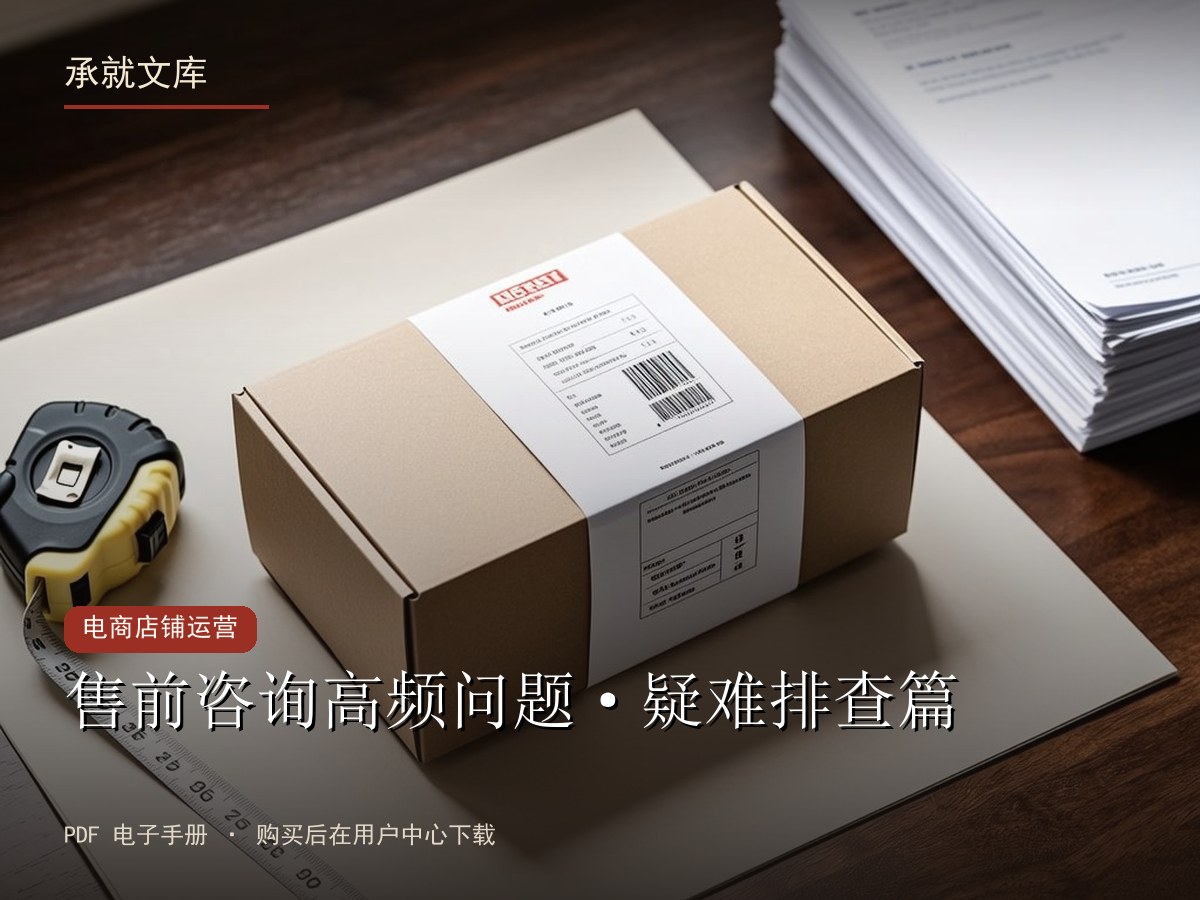 售前咨询高频问题·疑难排查篇