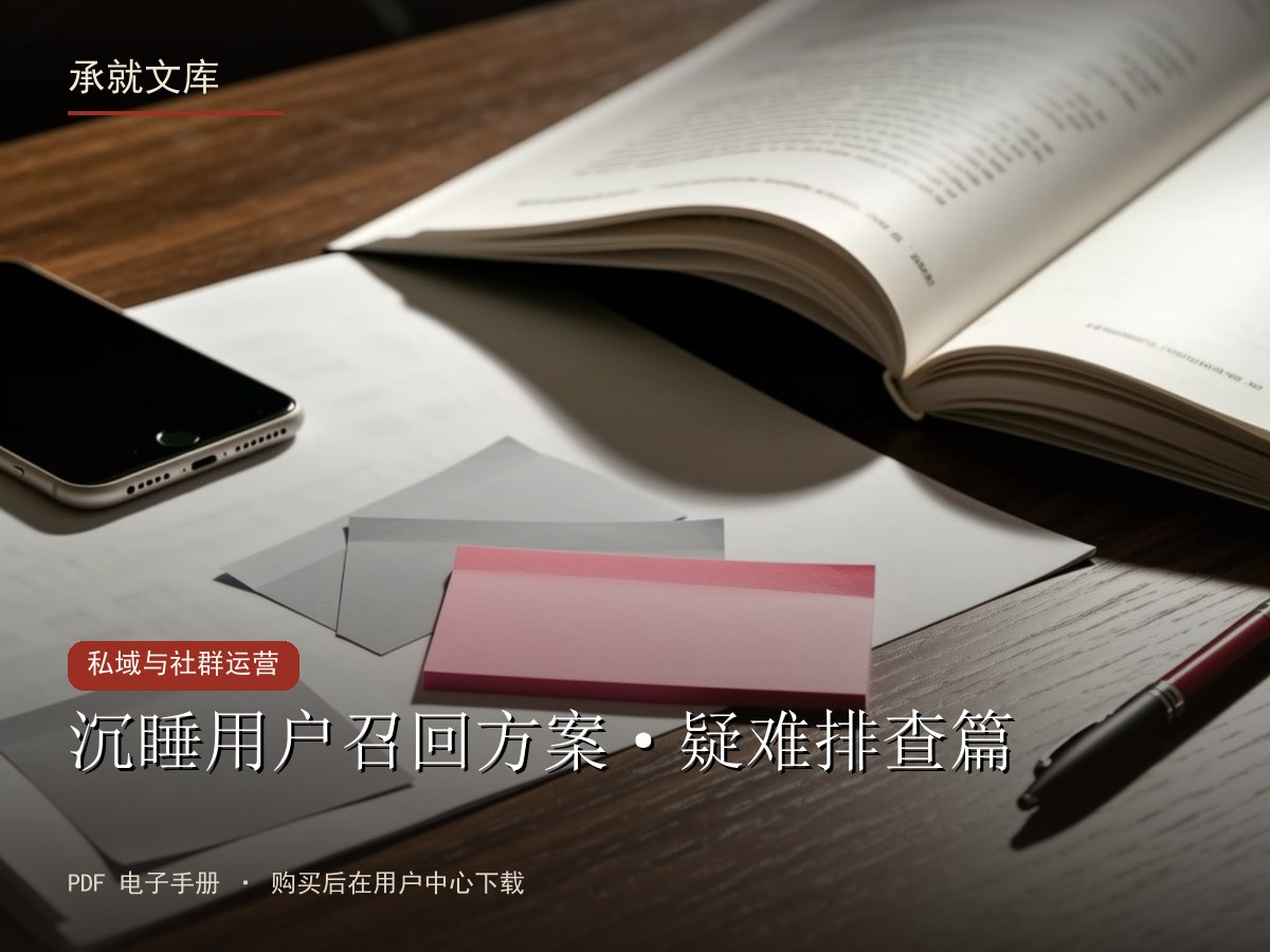 沉睡用户召回方案·疑难排查篇