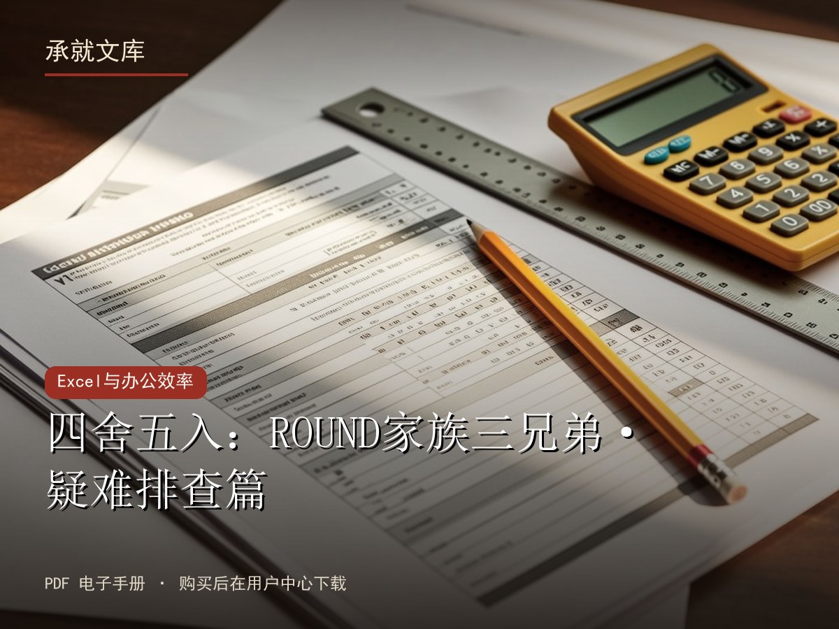 四舍五入：ROUND家族三兄弟·疑难排查篇
