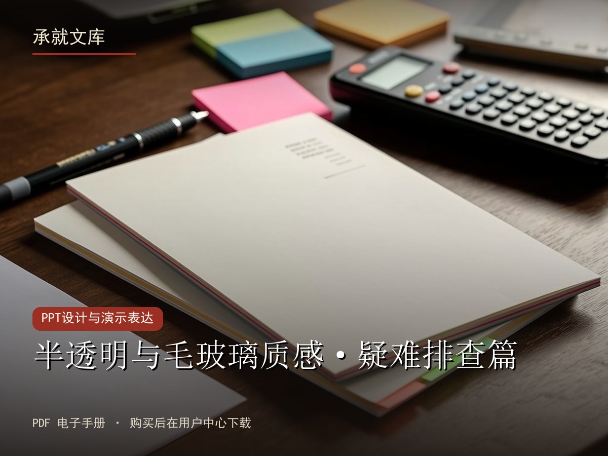 半透明与毛玻璃质感·疑难排查篇