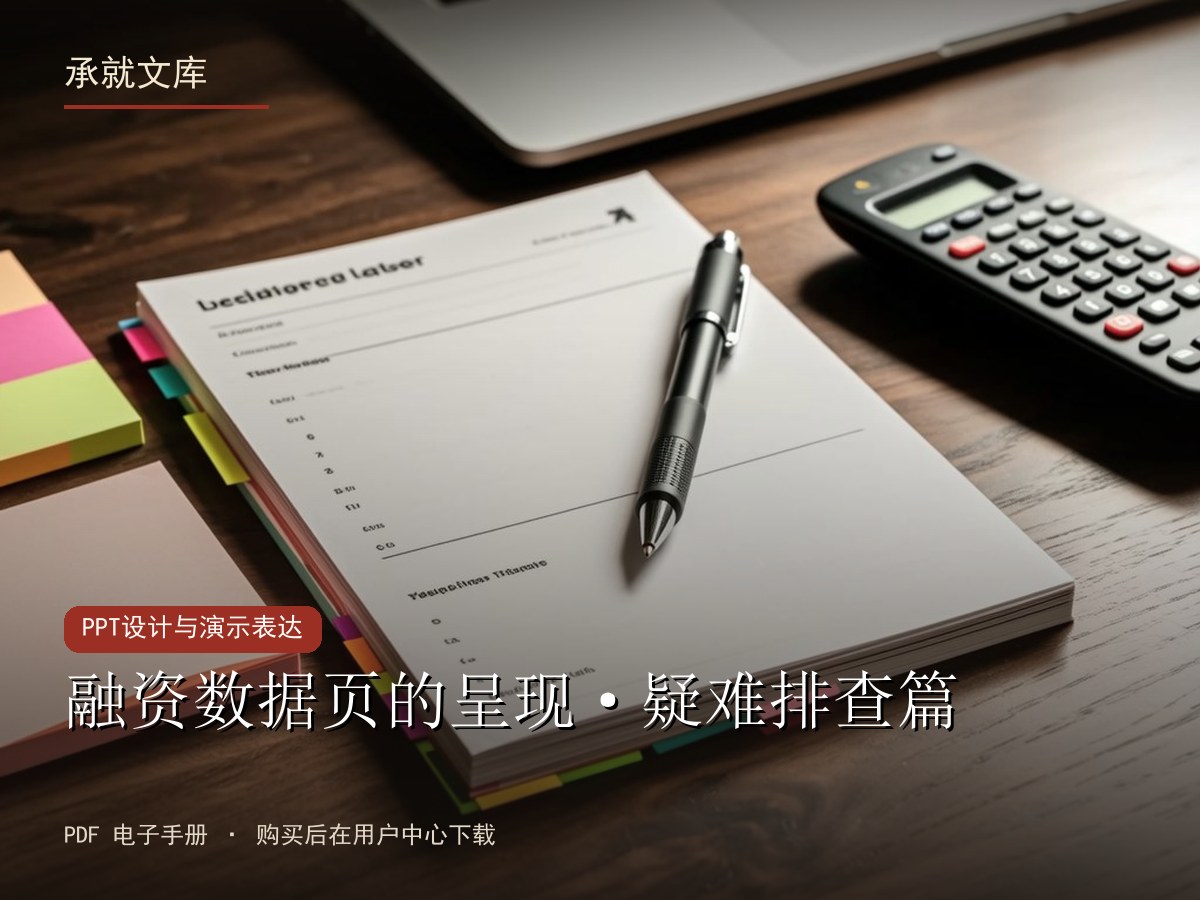 融资数据页的呈现·疑难排查篇