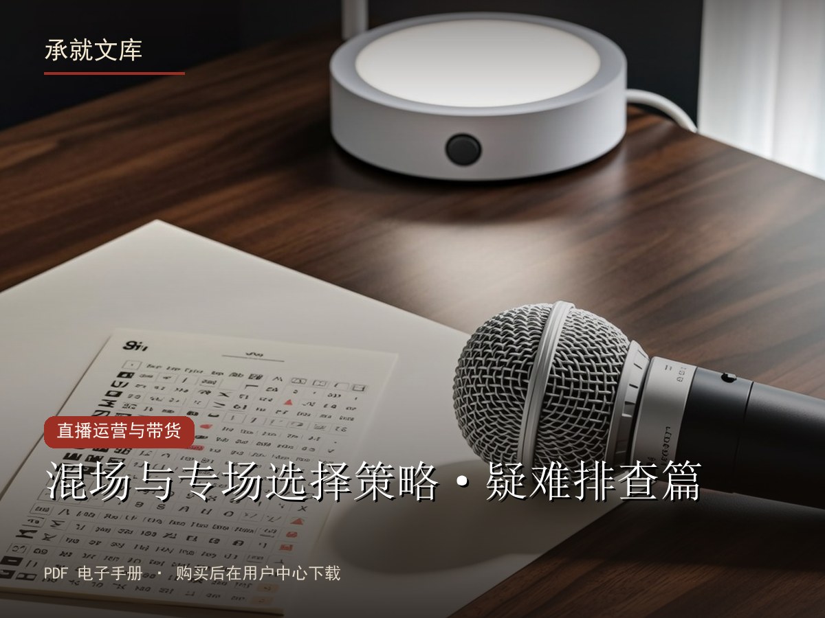 混场与专场选择策略·疑难排查篇