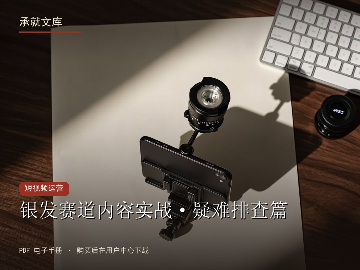 银发赛道内容实战·疑难排查篇