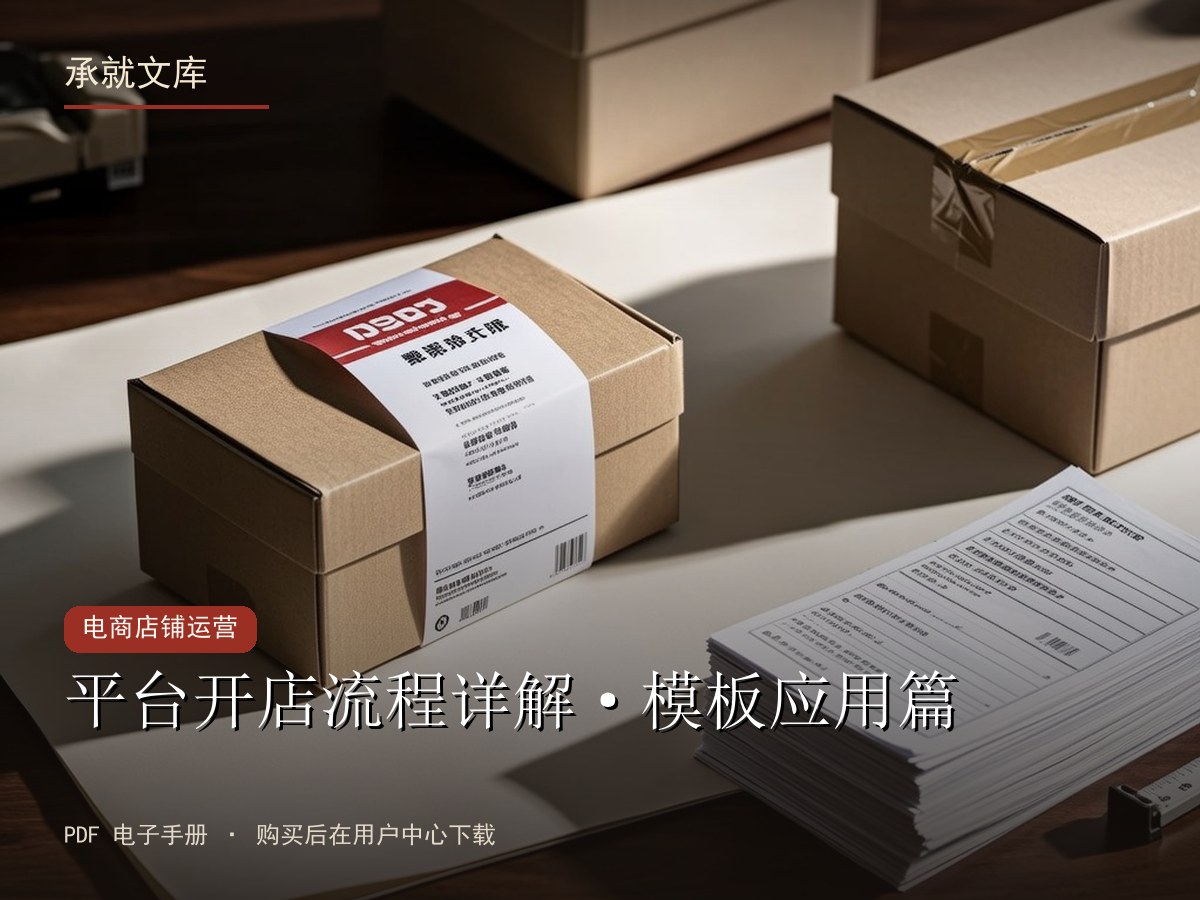 平台开店流程详解·模板应用篇