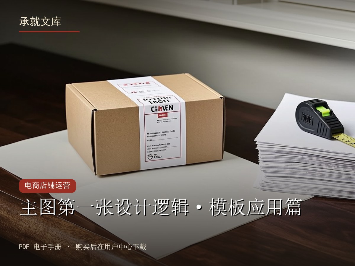 主图第一张设计逻辑·模板应用篇