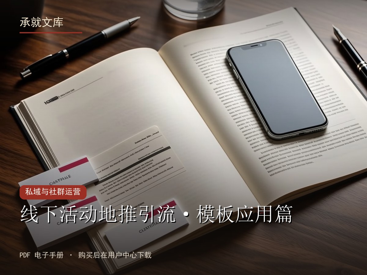 线下活动地推引流·模板应用篇