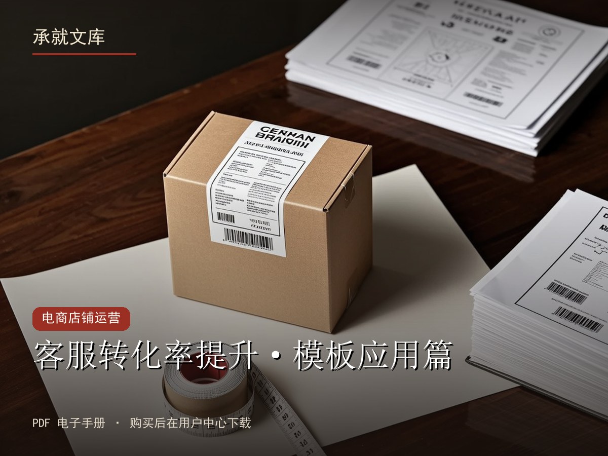 客服转化率提升·模板应用篇